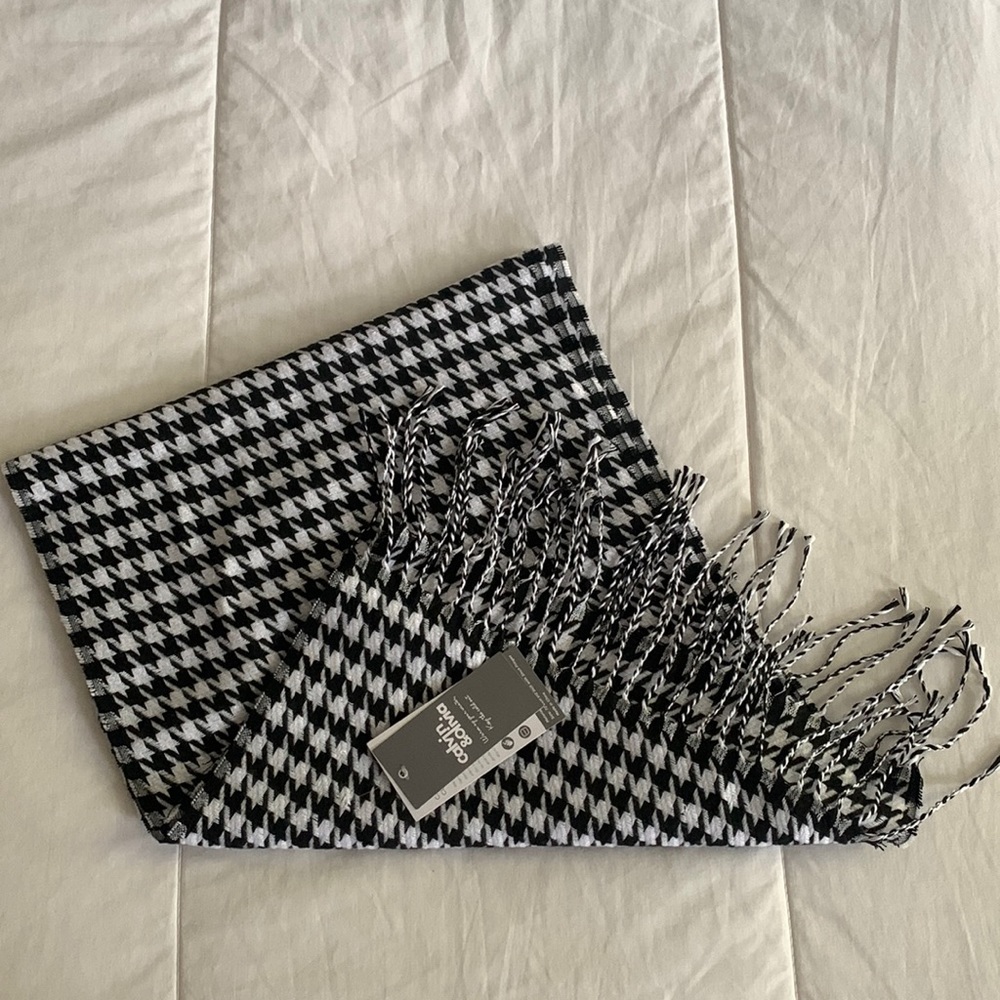 Houndstooth Womens Scarf